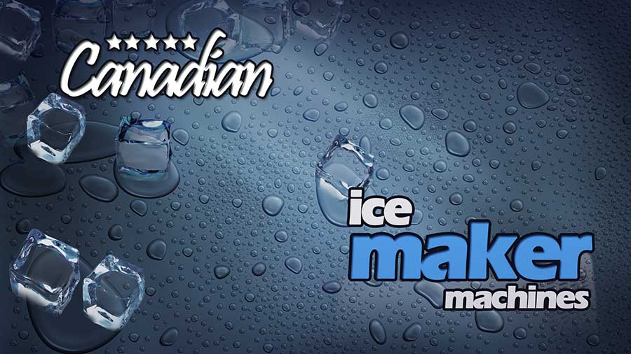 Máquina de Gelo Comercial - Produção de 55Kg / 24 horas - Marca Canadian