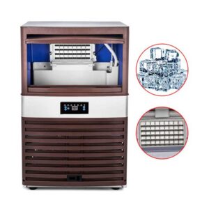 Combo Máquina de Raspadinhas + Máquina de Gelo Comercial – Produção de 55Kg / 24 horas – Marca Canadian – 220V